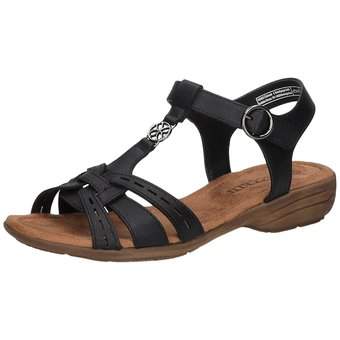 Puccetti Sandale in schwarz