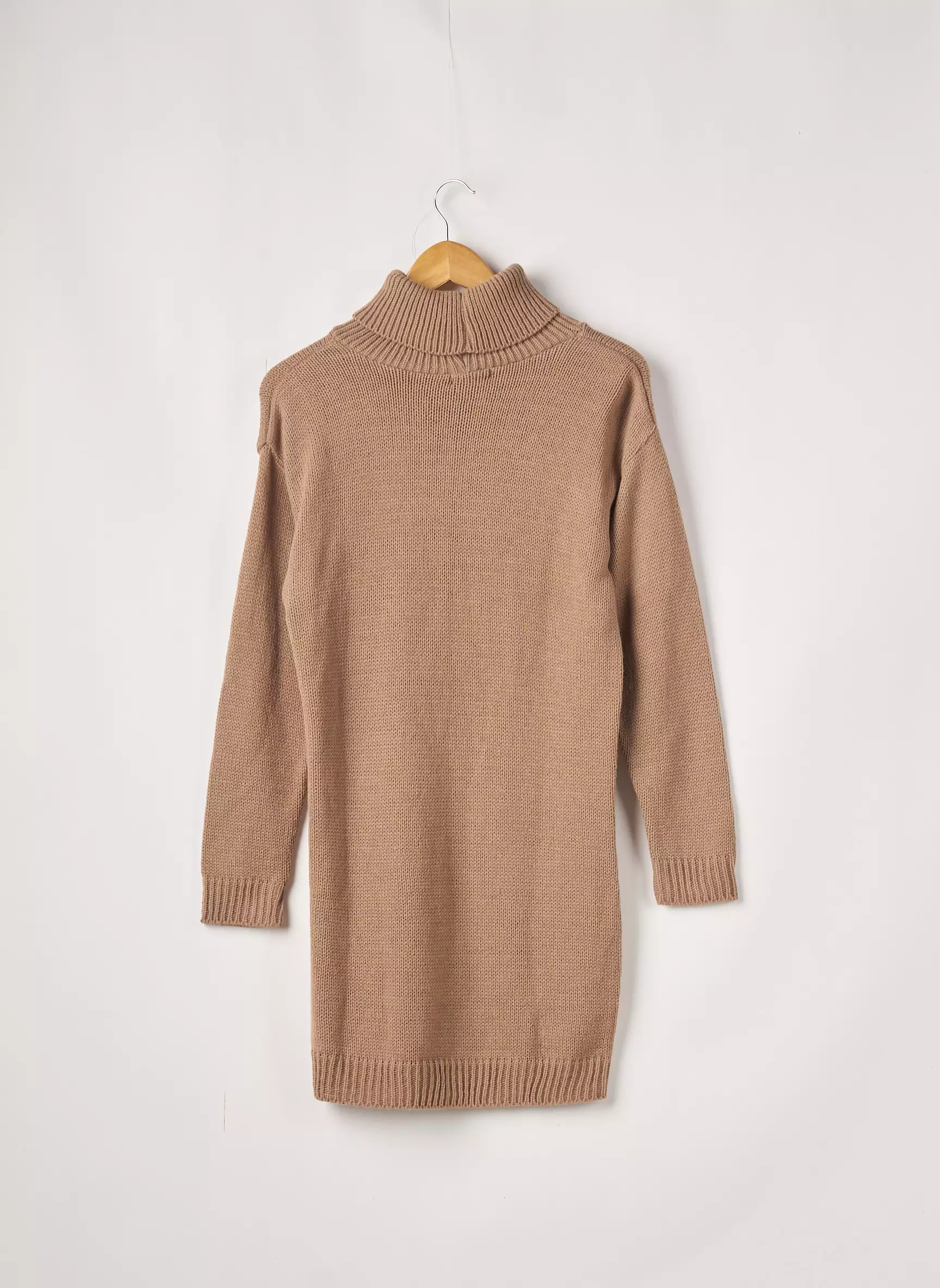 Pretty Little Thing Robes Pulls Femme couleur marron
