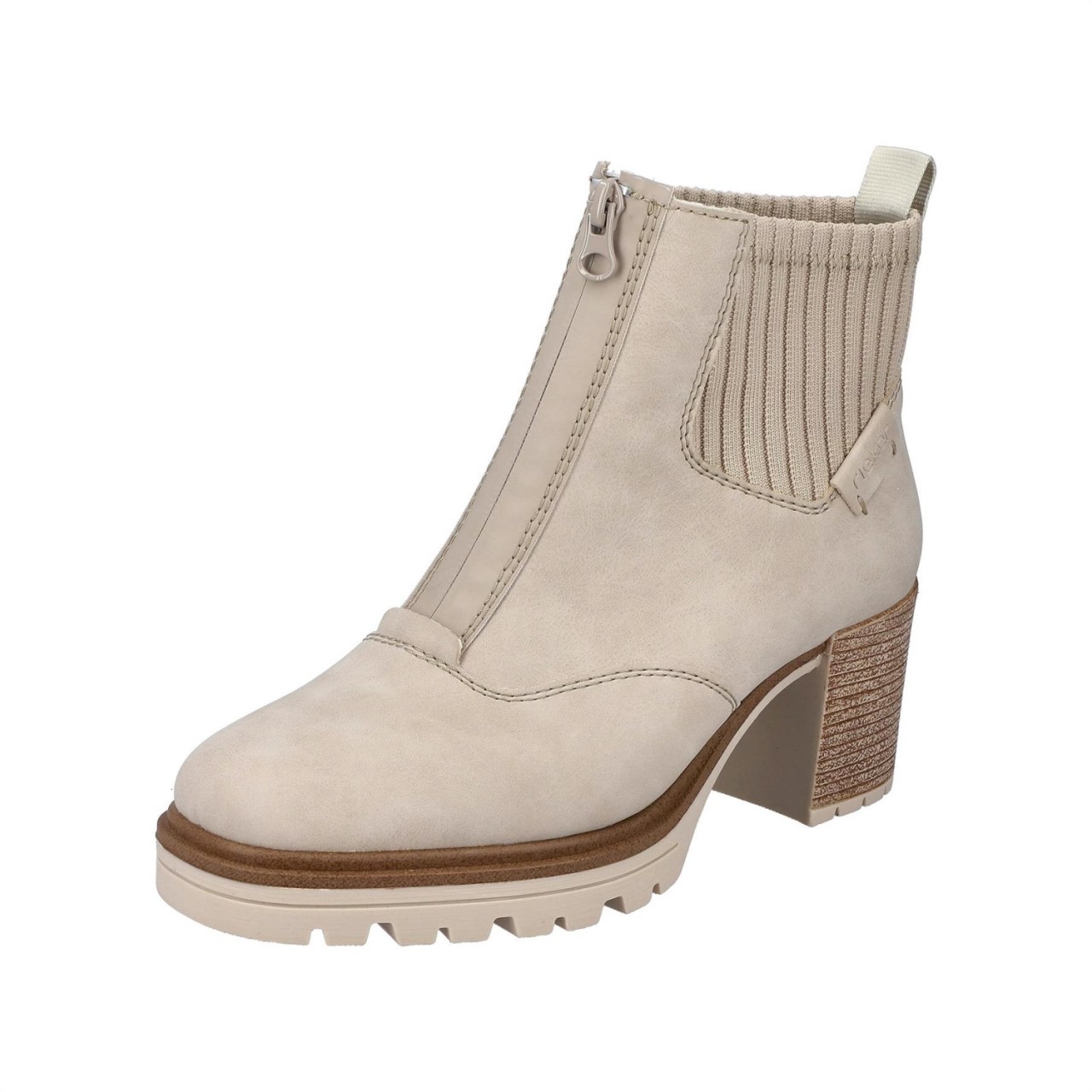 RIEKER Stiefeletten beige