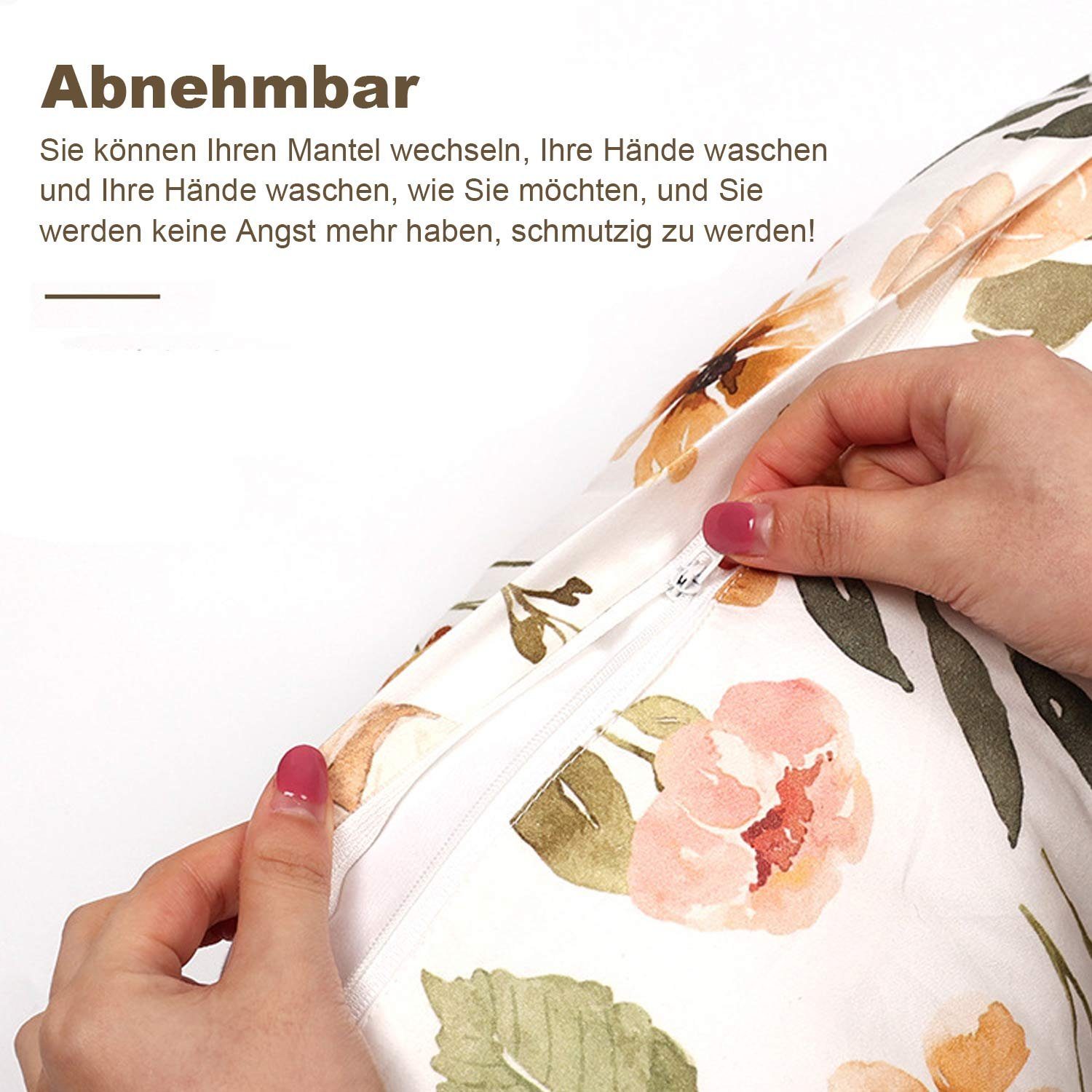 TOPMELON Stillkissen Ergonomisches Stillen Stillkissen und Positionierer