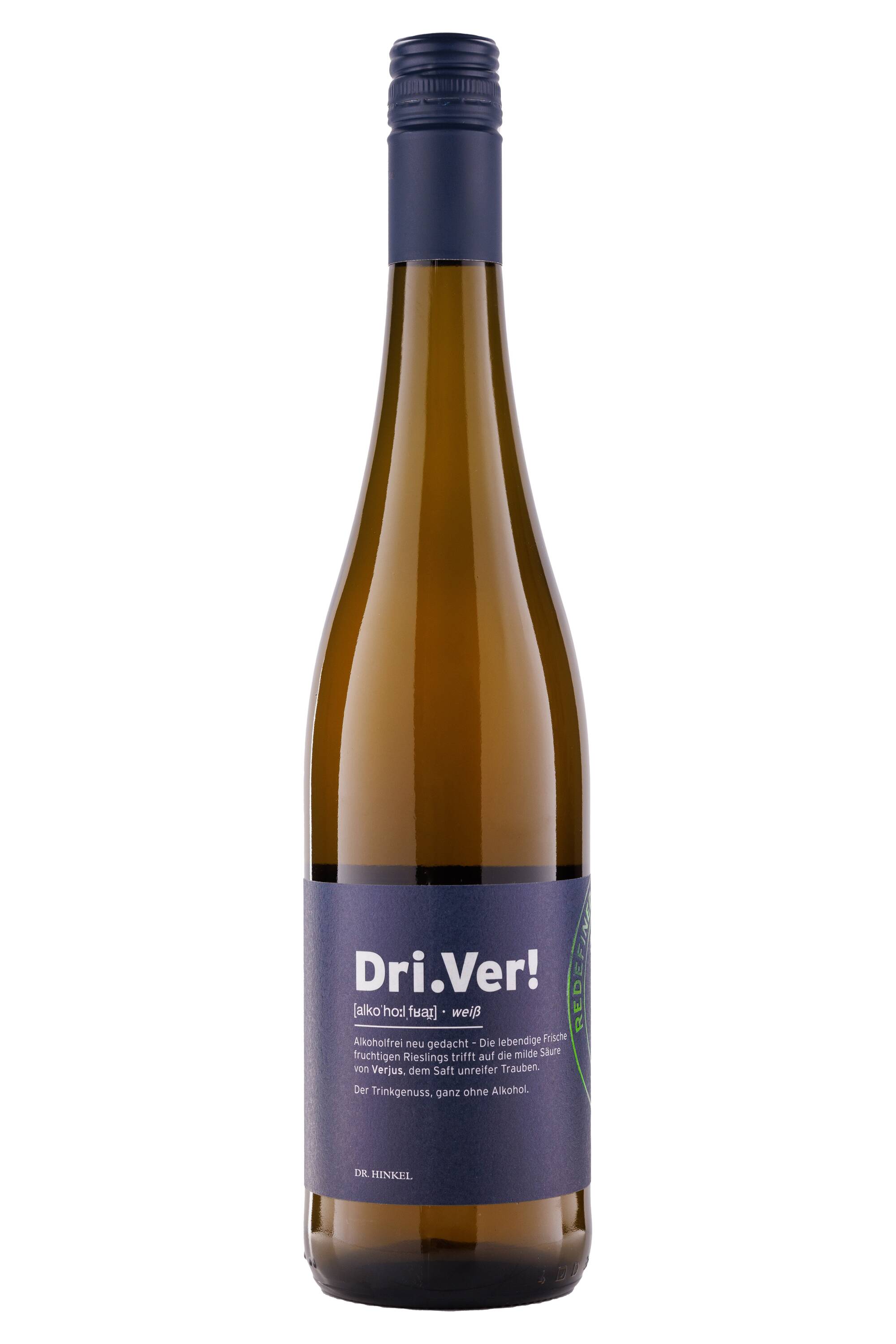 Weingut Dr. Hinkel Dri.Ver! - alkoholfrei