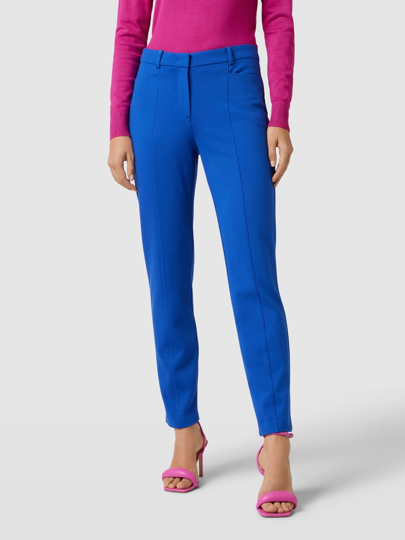 Blazer mit Paspeltaschen in royalblau