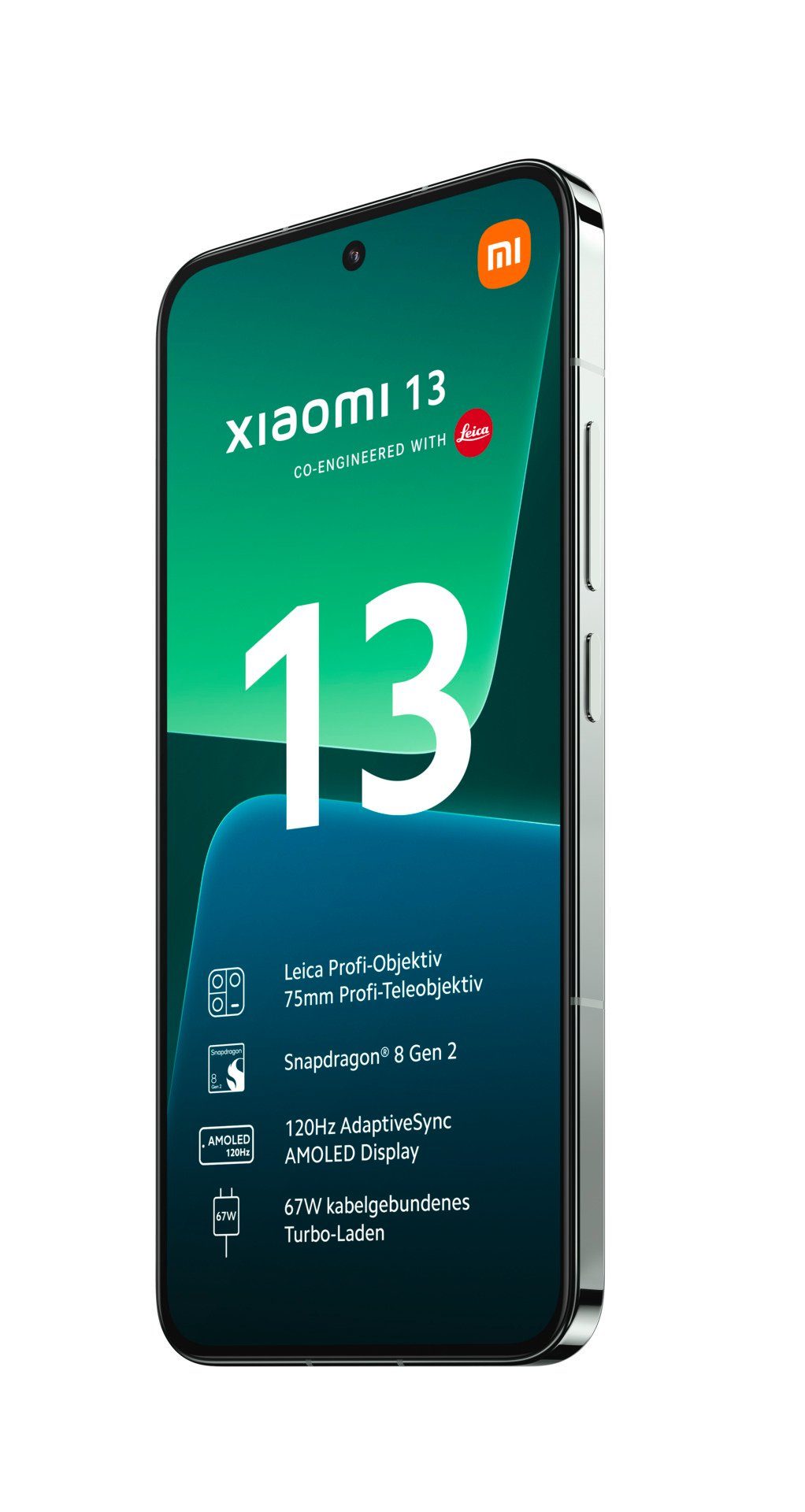 Xiaomi 13 8GB+256GB Smartphone (16,15 cm/6,36 Zoll, 256 GB Speicherplatz, 54 MP Kamera)
