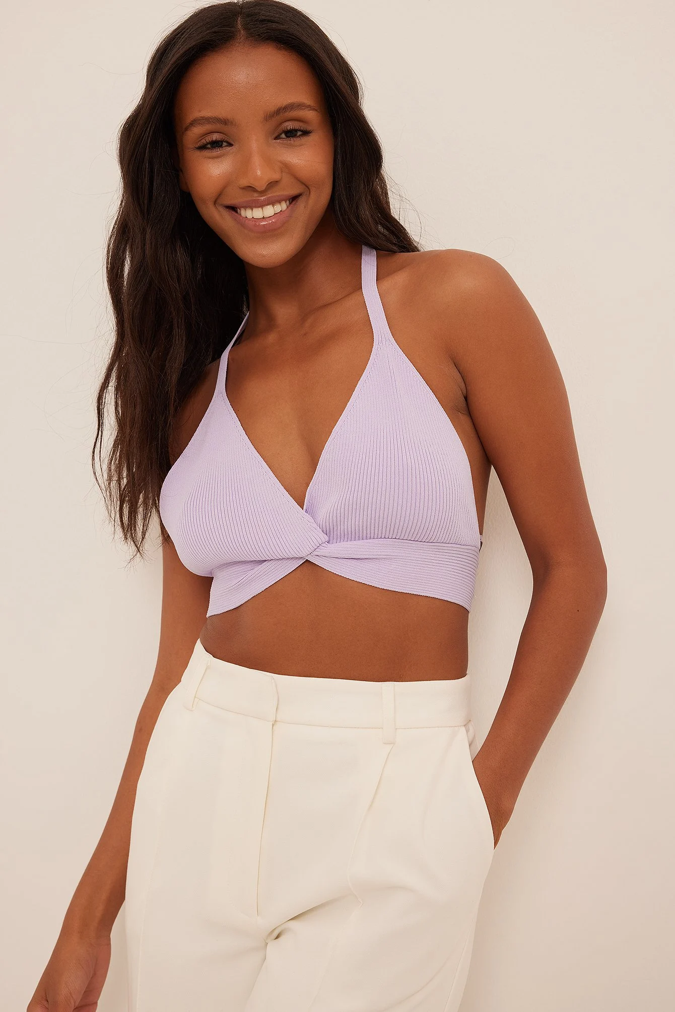 Feingestrickte Bralette
