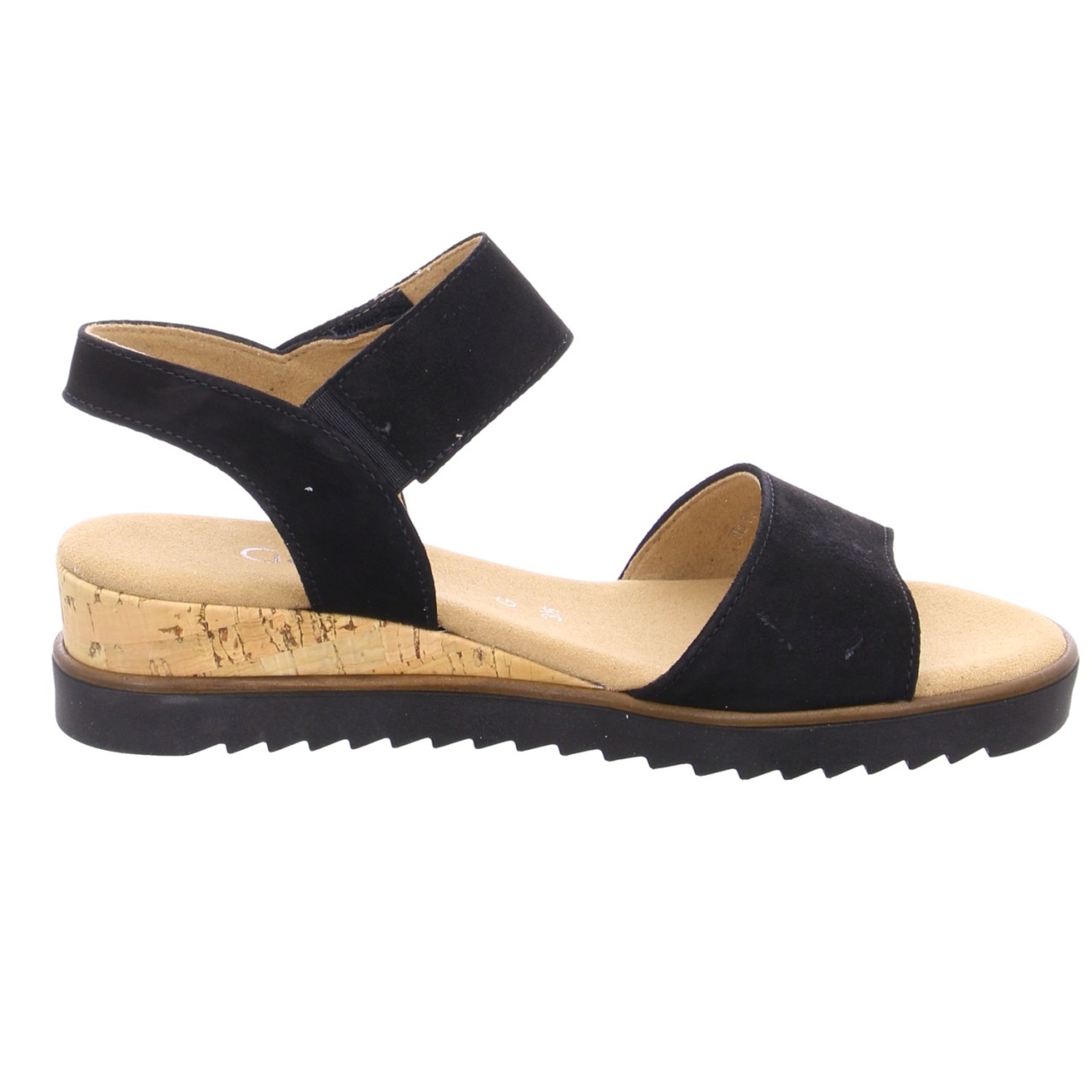 GABOR Komfort Pumps schwarz Sandale schwarz