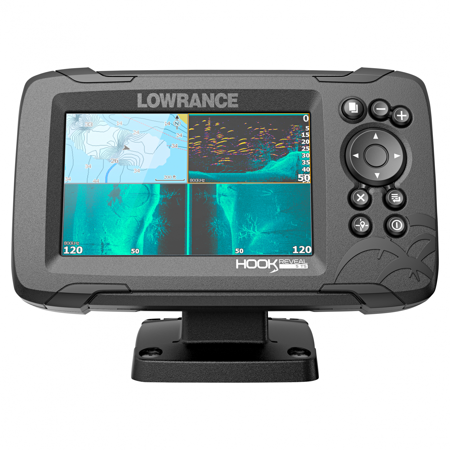 Lowrance Fischfinder Hool Reveal 5 Splitshot