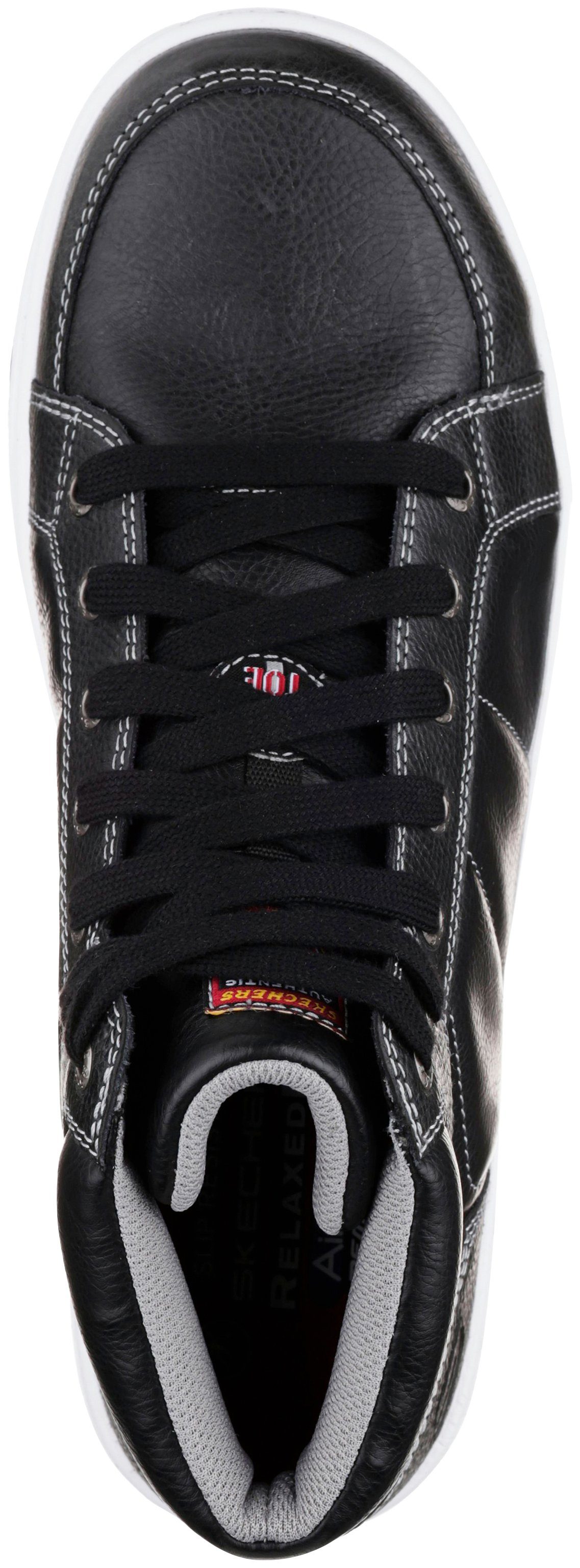 Skechers WATAB - STIRLING Sicherheitsschuh SB SRC, aus echtem Leder und mit Air Cooled Memory Foam Einlegesohle