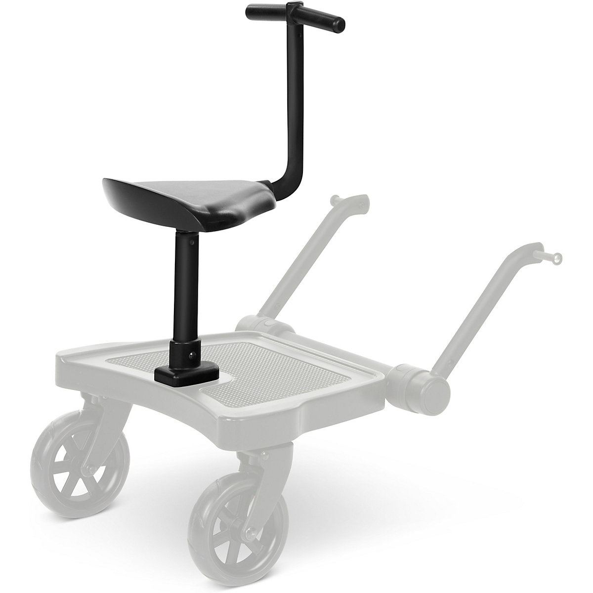 Trittbrett mit Sitz für Kinder, Kiddie Ride on 2, Set