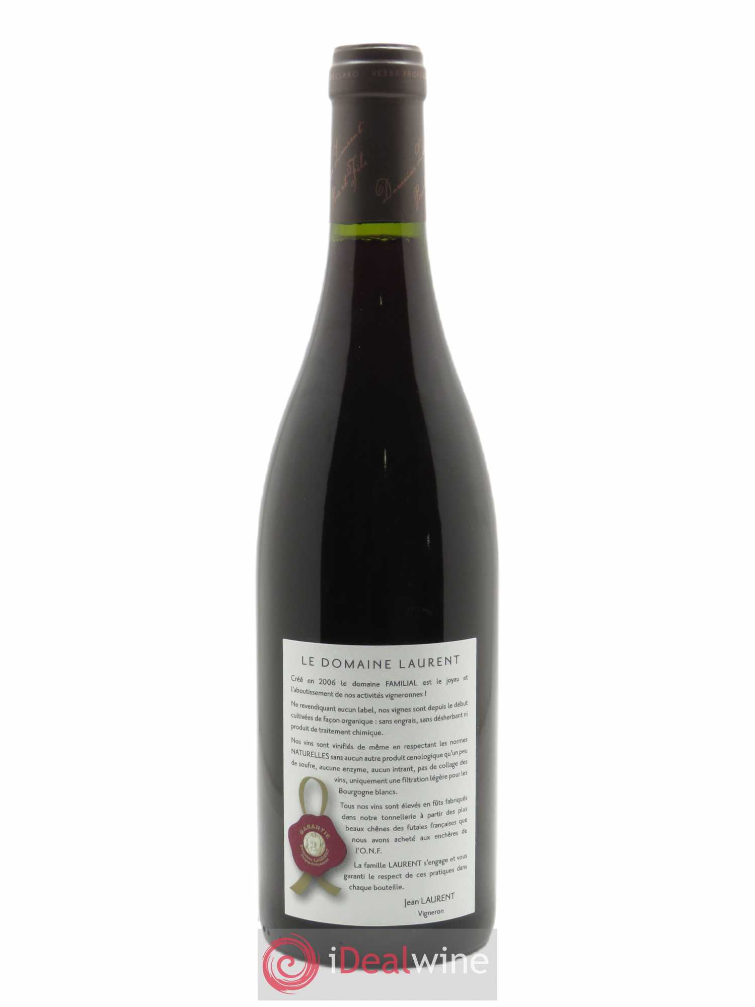 Nuits Saint-Georges Les 4 vignes Laurent Père et Fils (Domaine)  2013 - Lot de 1 Bouteille
