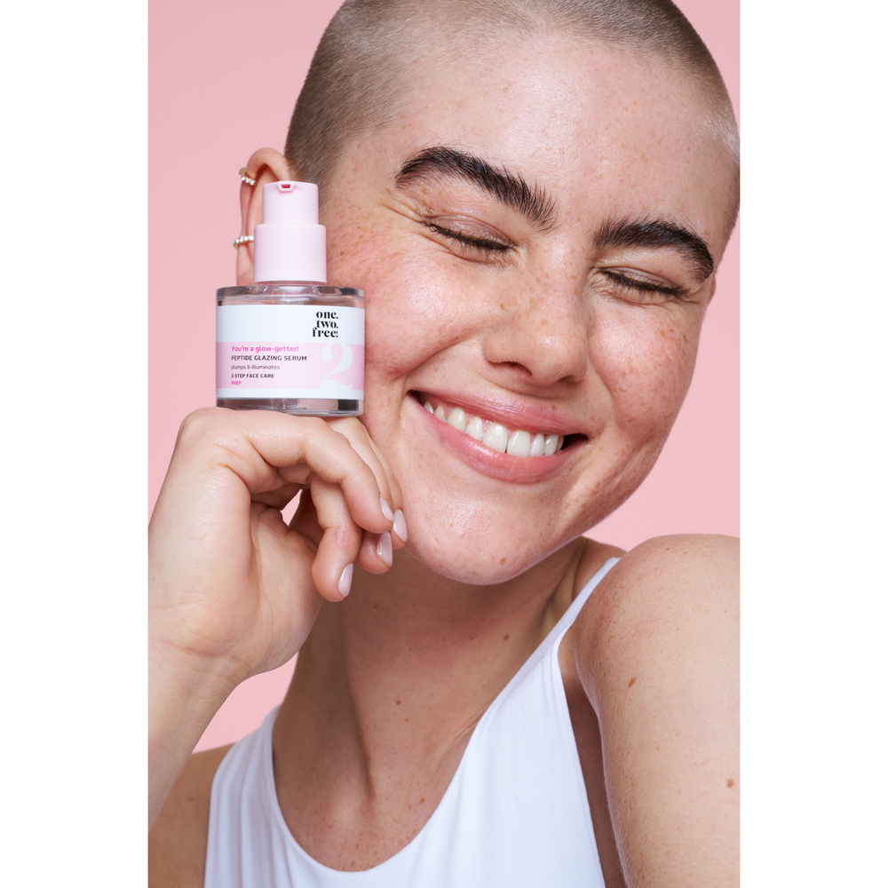 one.two.free! PEPTIDE GLAZING SERUM Sérum visage