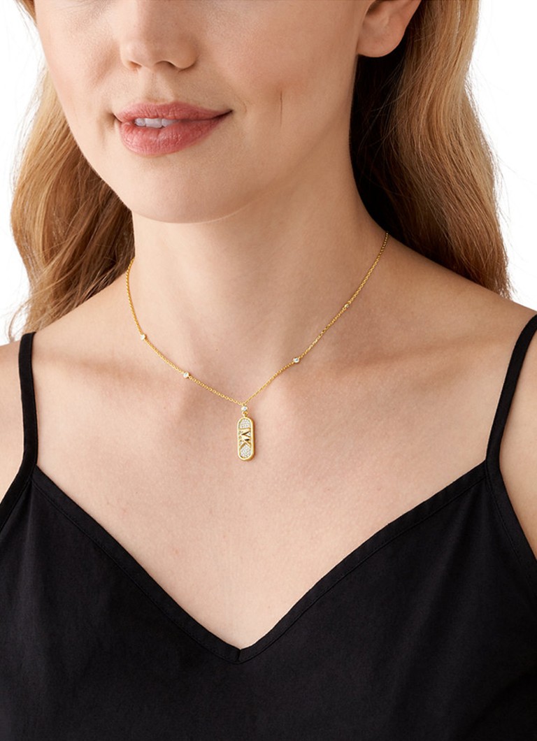 Michael Kors Premium necklace gold plated MKC1729CZ710