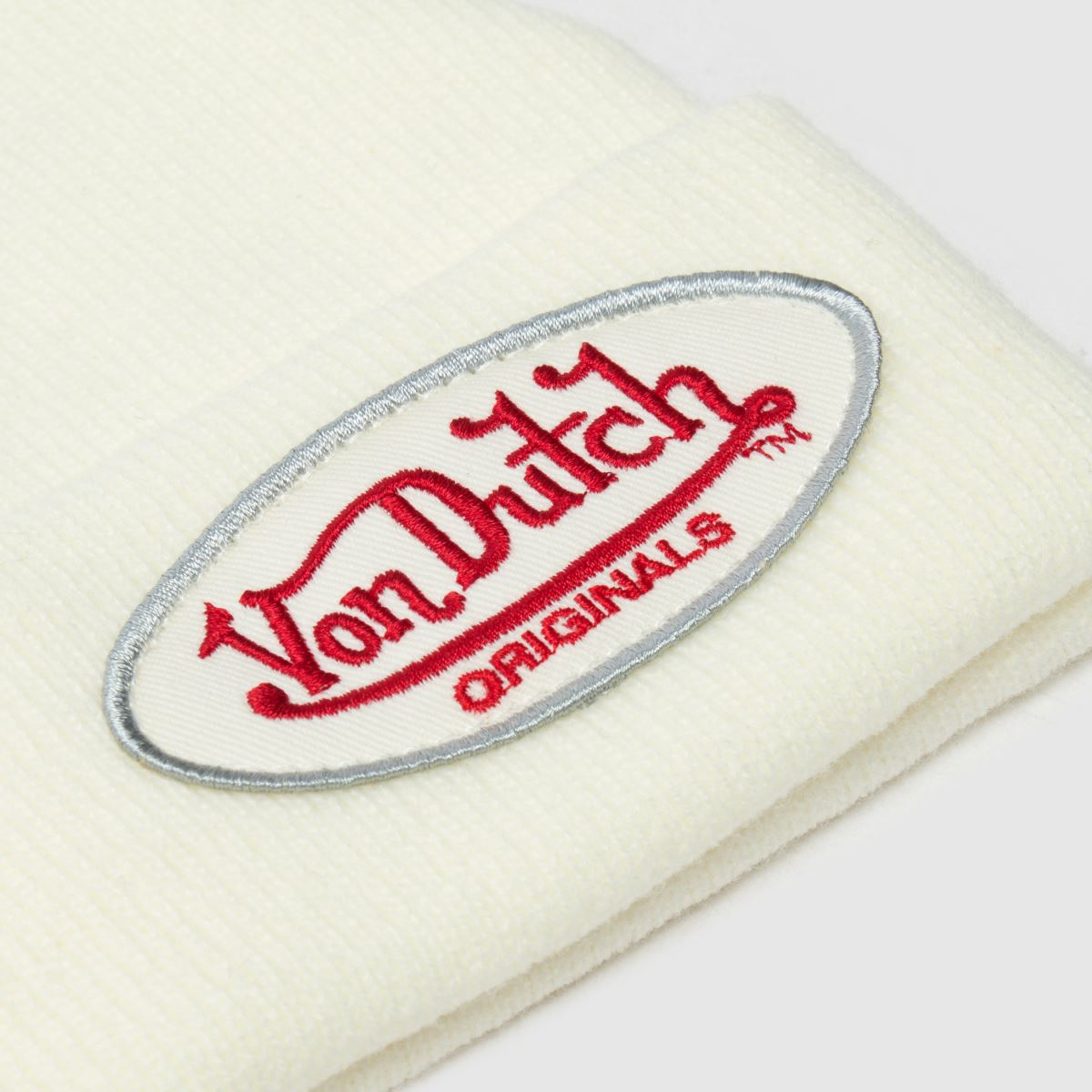 Von Dutch vit multifärgad mössa