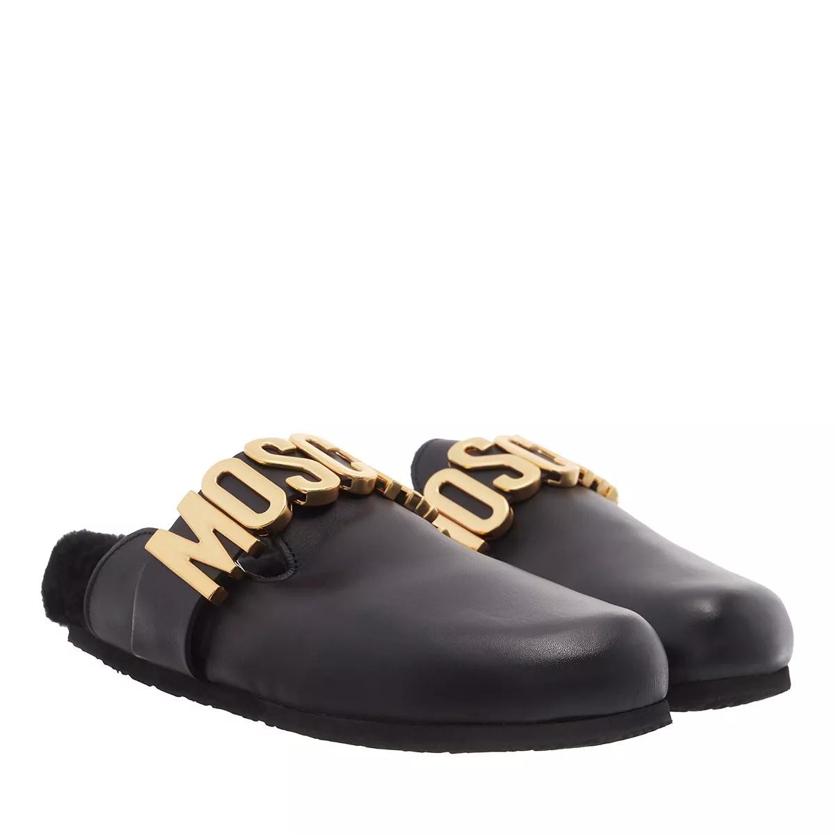 MOSCHINO Sabots schwarz Slide