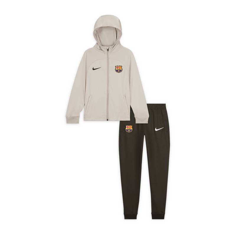 Nike FC Barcelona Trainingsanzug Mini Beige Trainingsanzug Kinder