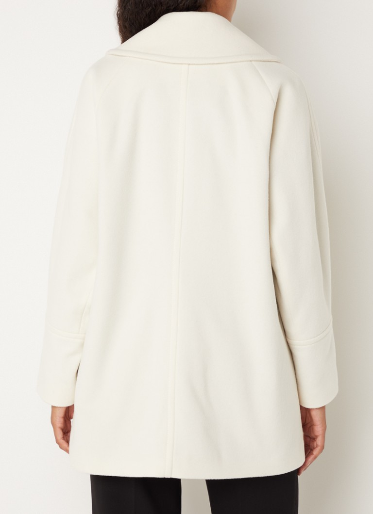 Creenstone Coat in wool blend with side pockets