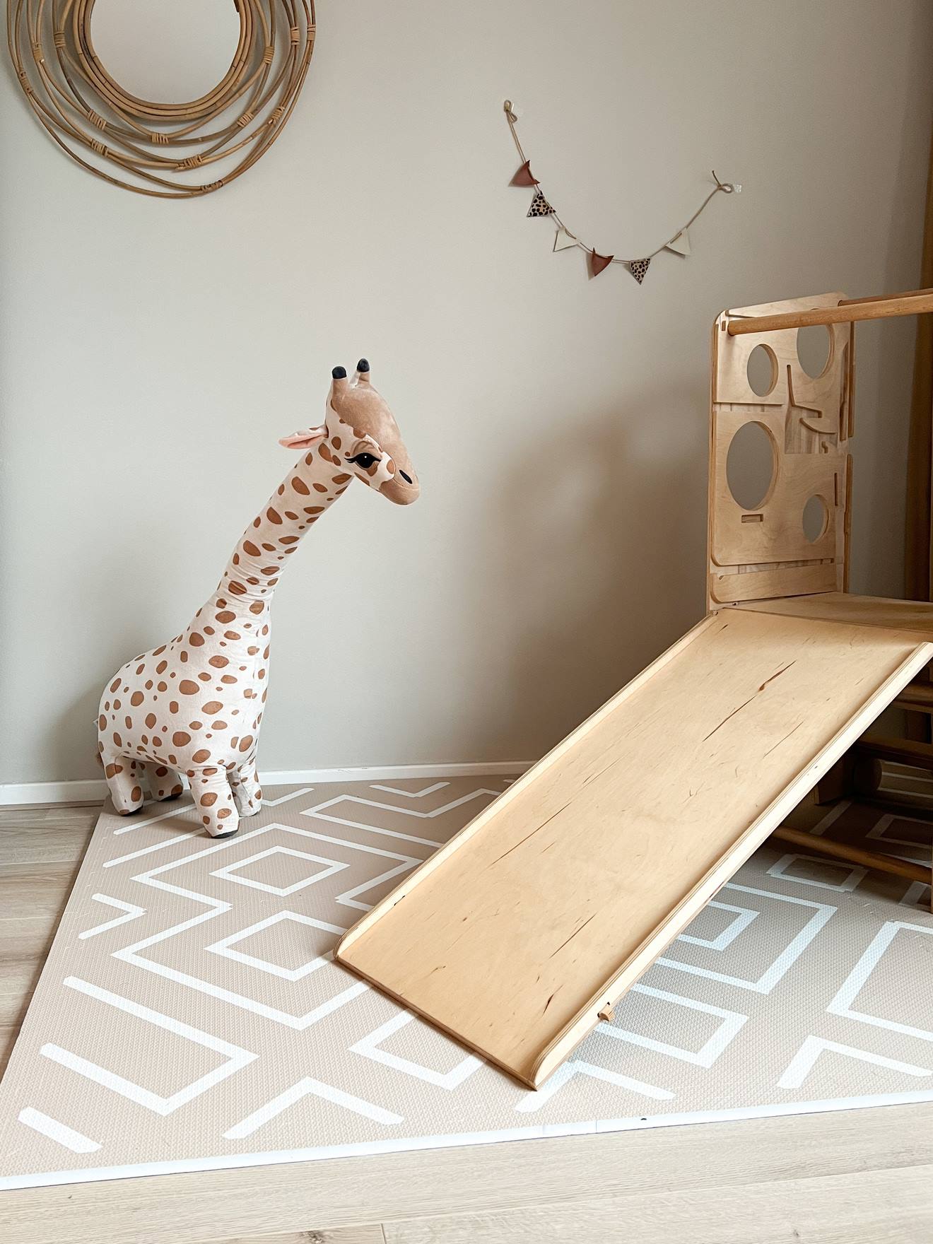 Eeveve Spiel- und Puzzlematte EEVEVE - beige/weiß