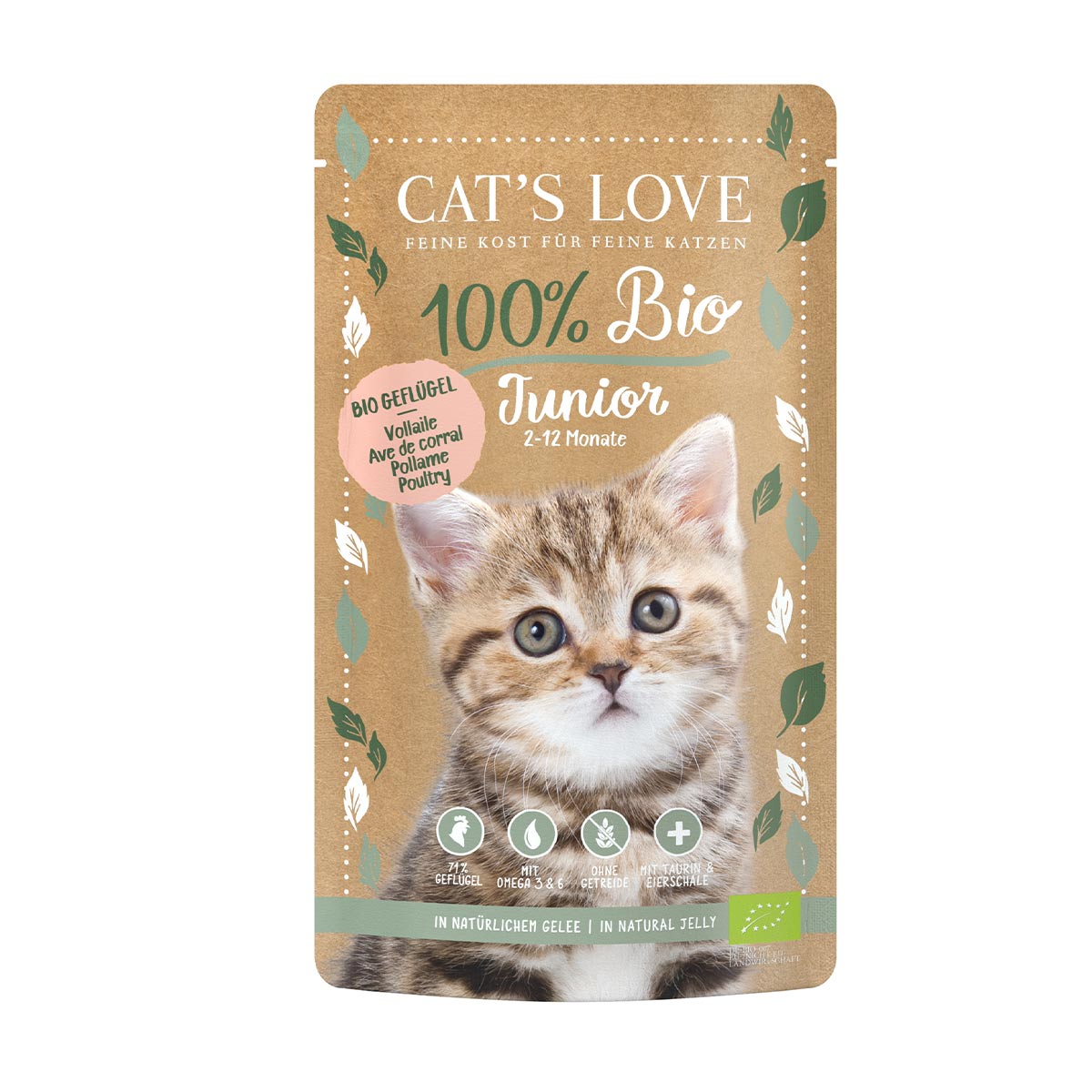 Cat's Love JUNIOR BIO Geflügel günstig kaufen bei ZooRoyal