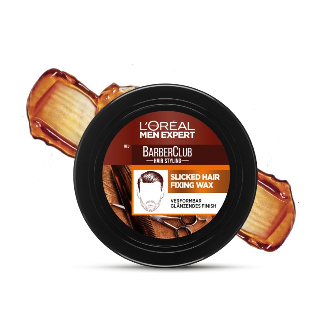Barber Club Slicked Hair Fixing Wax