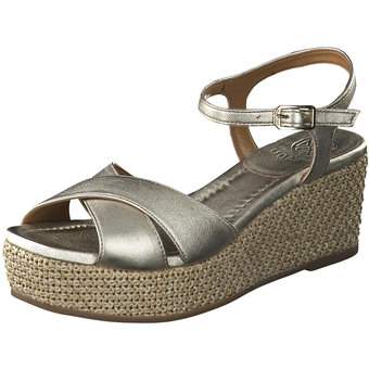 Unisa Plateau Sandale in gold