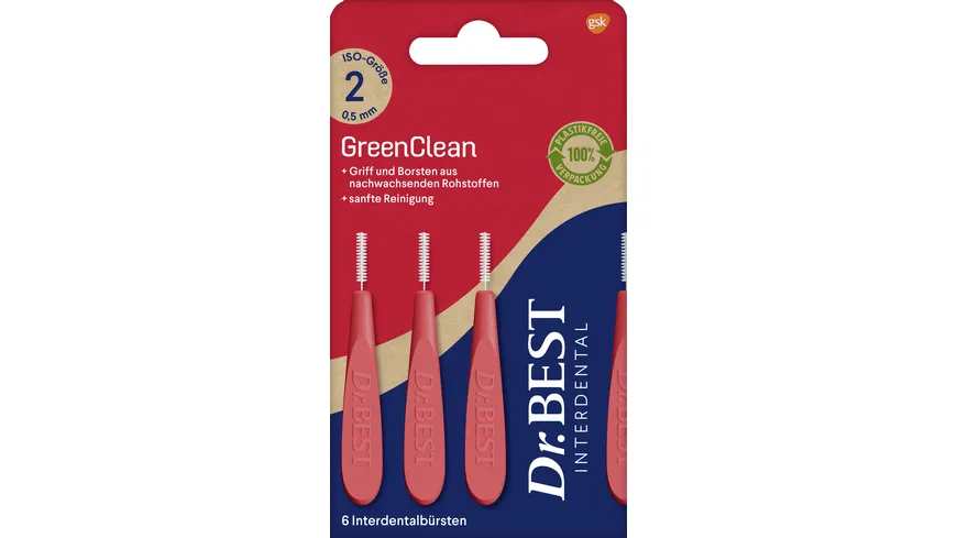 Dr.BEST Interdental GreenClean Size 2 0,5mm