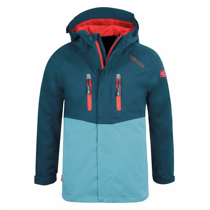 Trollkids Nusfjord Regenjacke Kinder