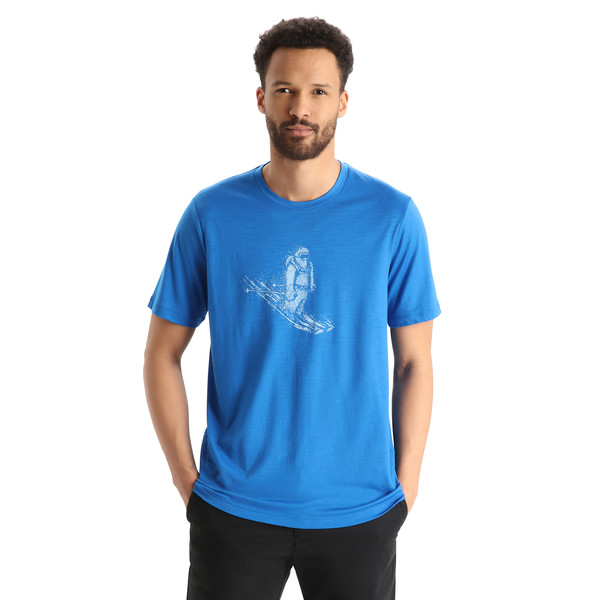 TECH LITE II SS TEE SKIING YETI Herren - Funktionsshirt