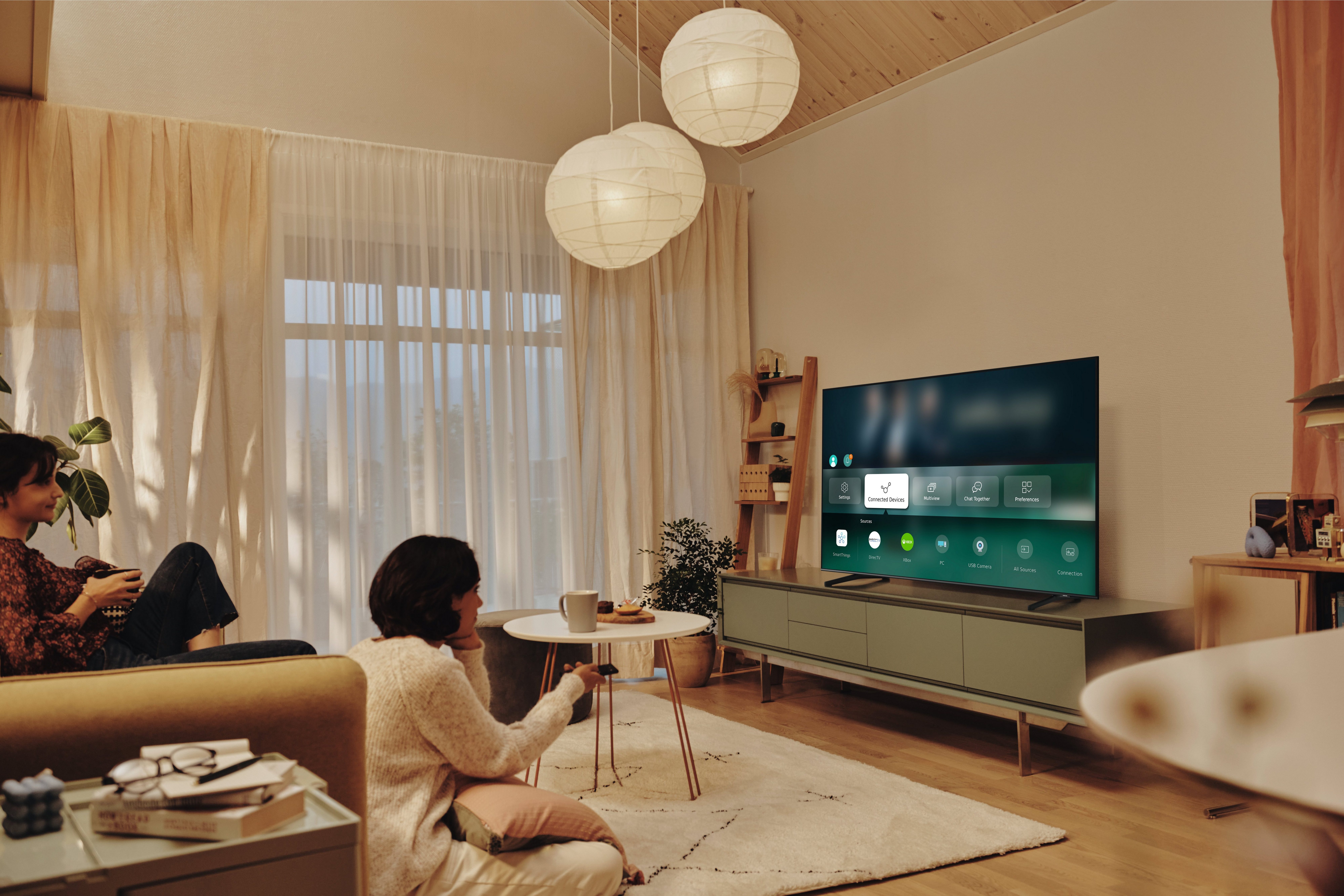 Samsung GU43BU8079U LED-Fernseher (108 cm/43 Zoll, 4K Ultra HD, Smart-TV, Crystal Prozessor 4K,HDR,Motion Xcelerator)