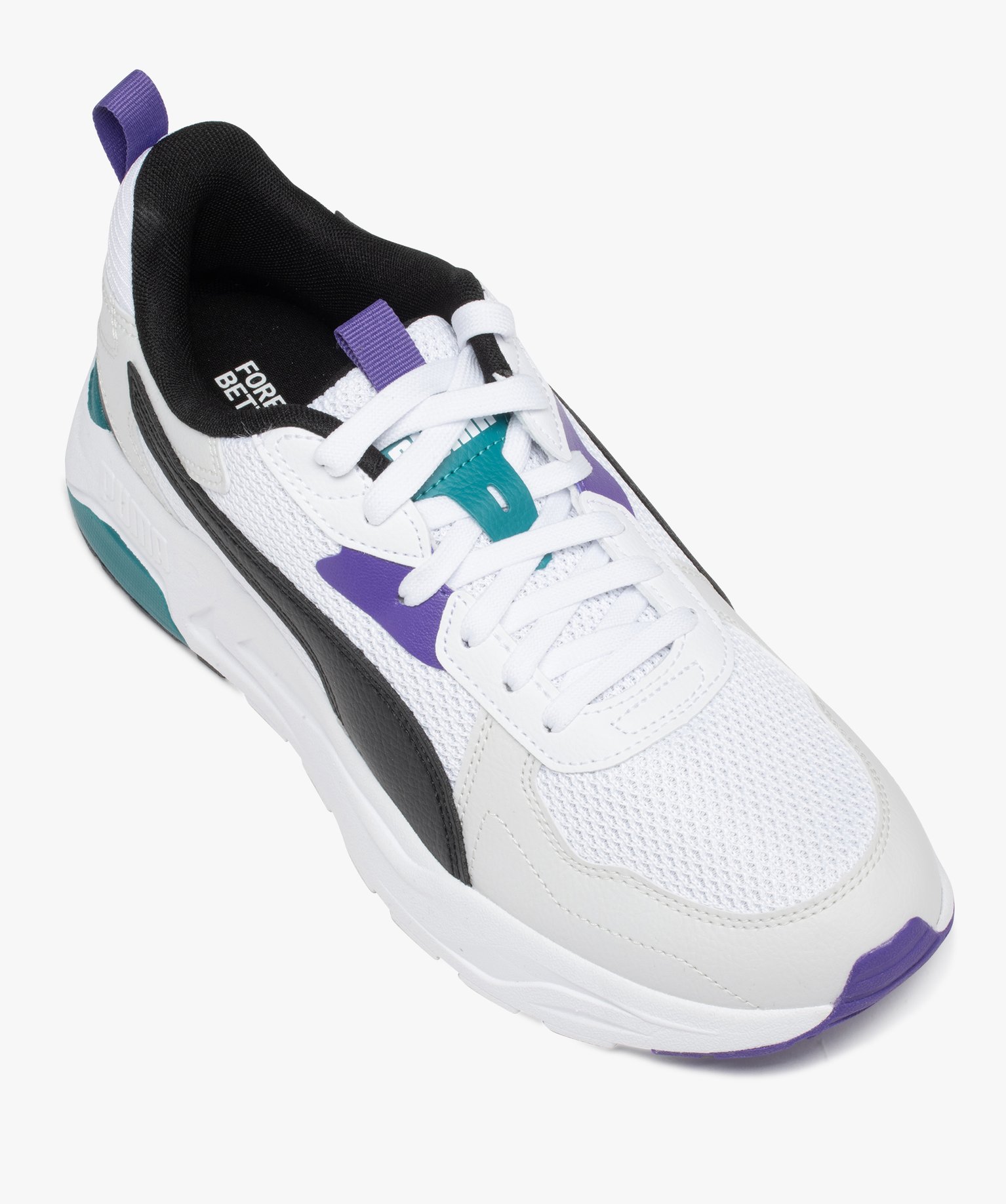 Baskets homme multicolores en mesh style running - Puma blanc | GEMO