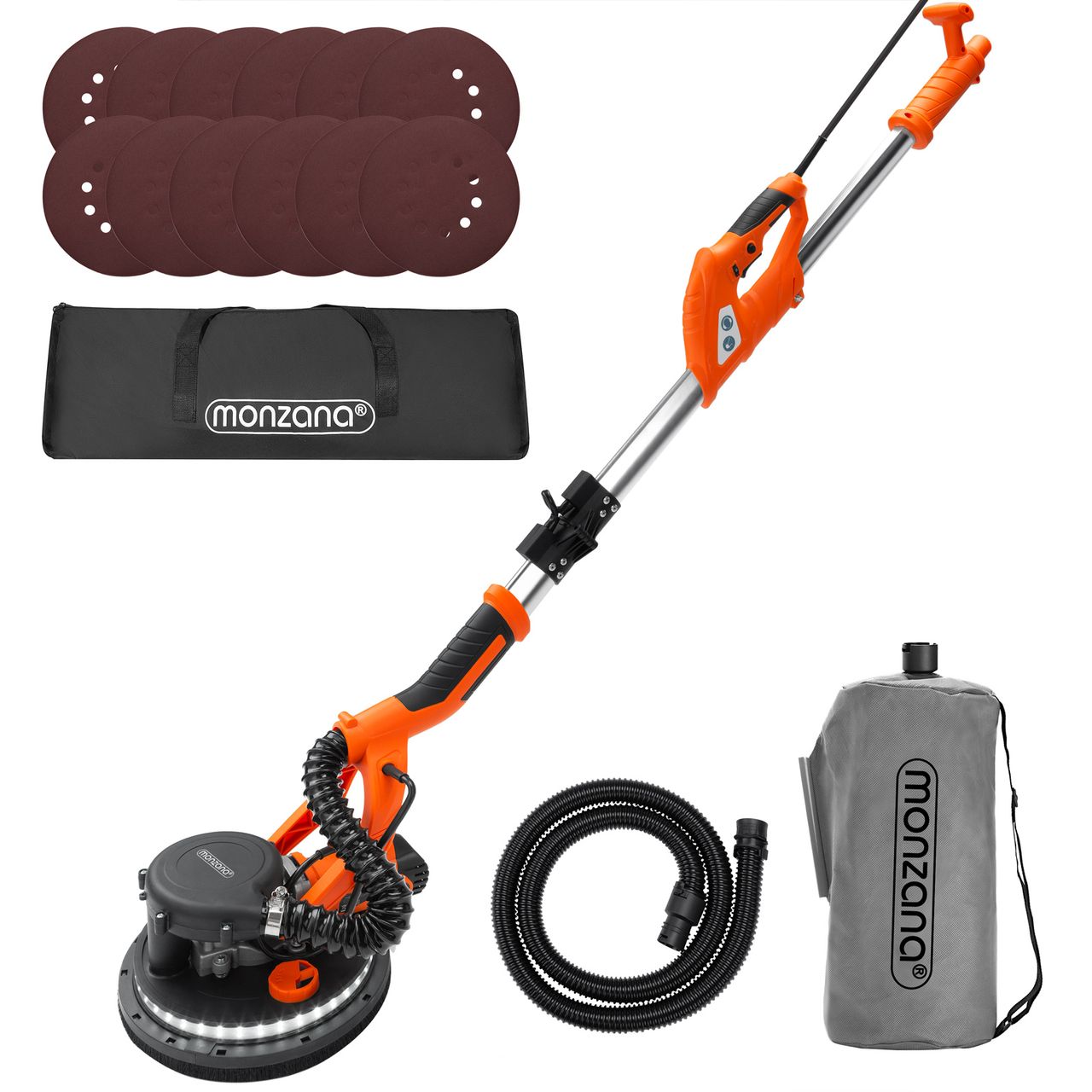 Casaria monzana® Monzana Trockenbauschleifer 750 W