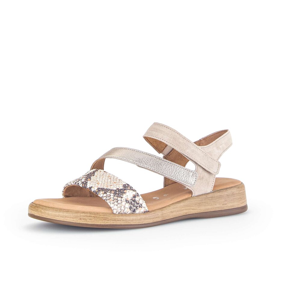 Gabor comfort Riemchensandale beige