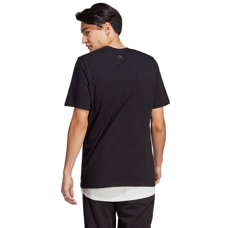 adidas ESSENTIALS LINEAR EMBROIDERED LOGO T-Shirt Herren