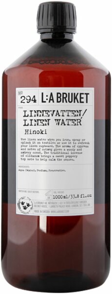 L:A Bruket No. 294 Linen Water Bügelwasser