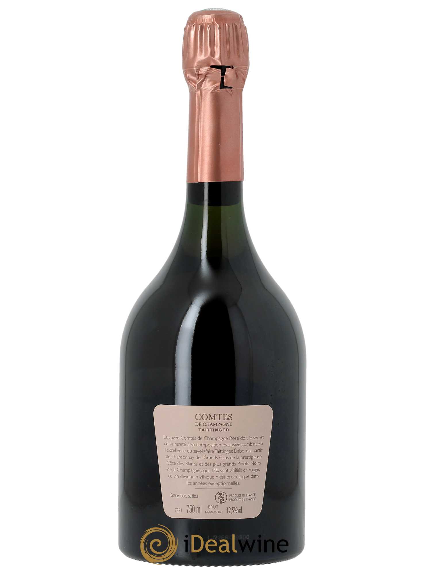 Comtes de Champagne Rosé Grand Cru Taittinger  2011 - Lot de 1 Bouteille