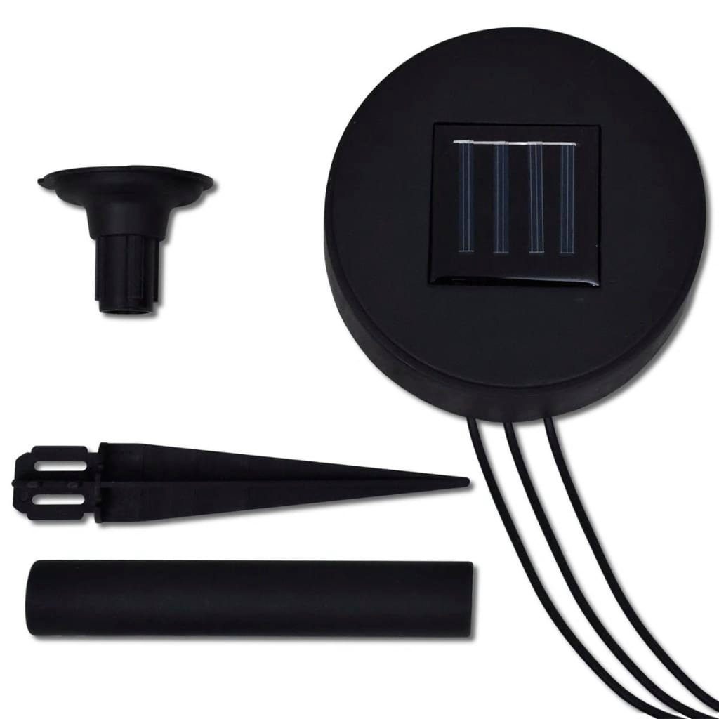 vidaXL Pool-Lampe LED-Solarkugeln Schwimmend 3 Flammen für Teich Pool