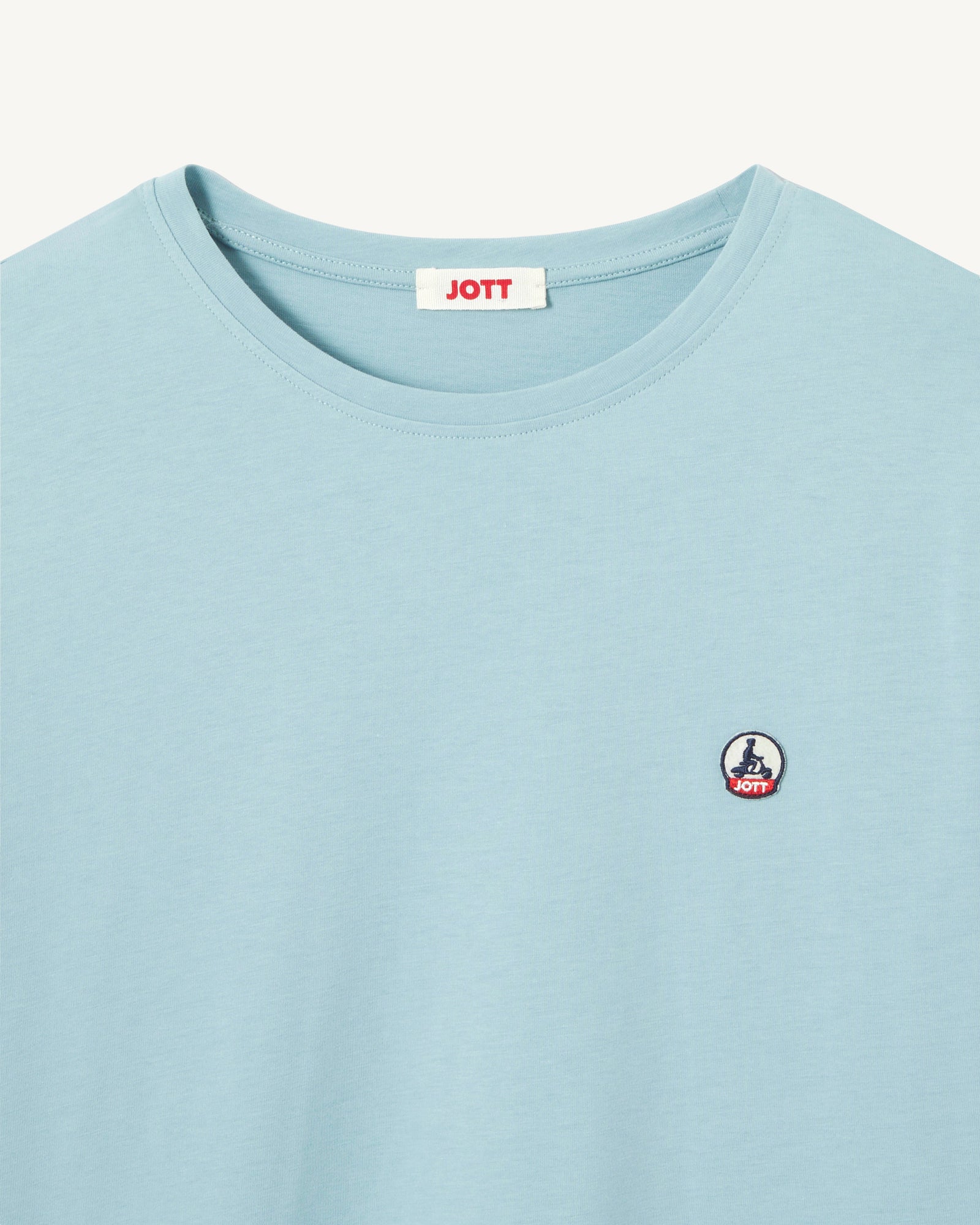 T-shirt en coton biologique Iceberg bleu Pietro