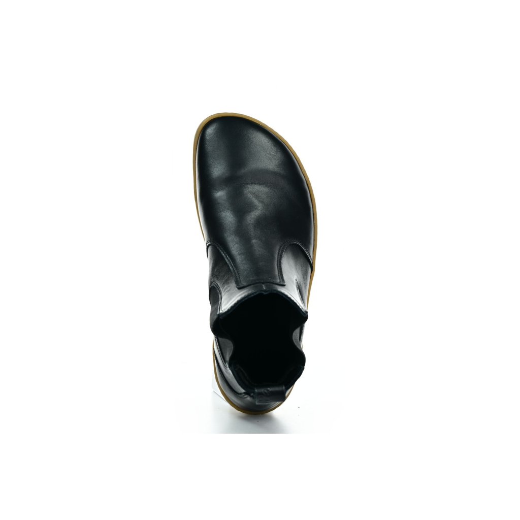 Aylla Shoes Uma Black/Natural Chelsea Barfußschuhe