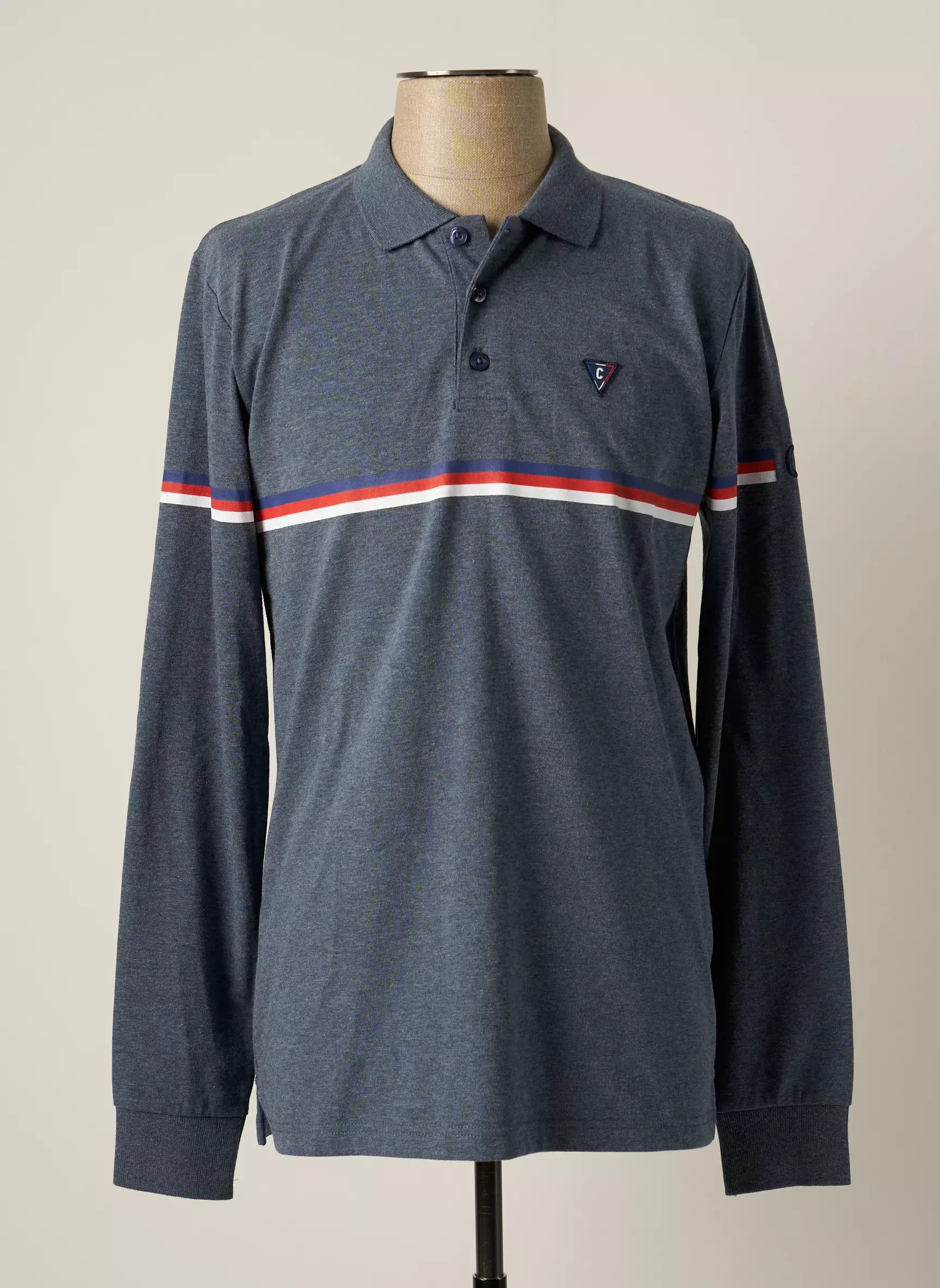 Camberabero Polos Homme couleur bleu