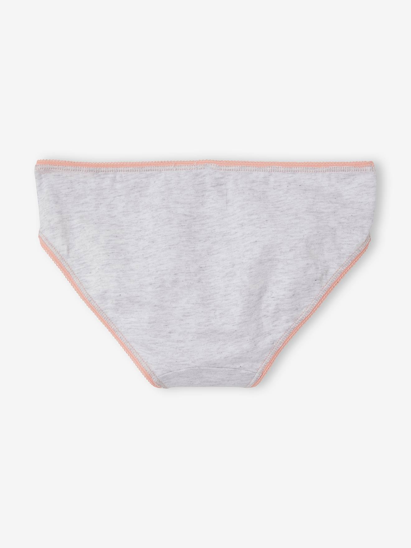 Lot de 3 culottes fille Pat Patrouille® blanc / rose / gris chiné