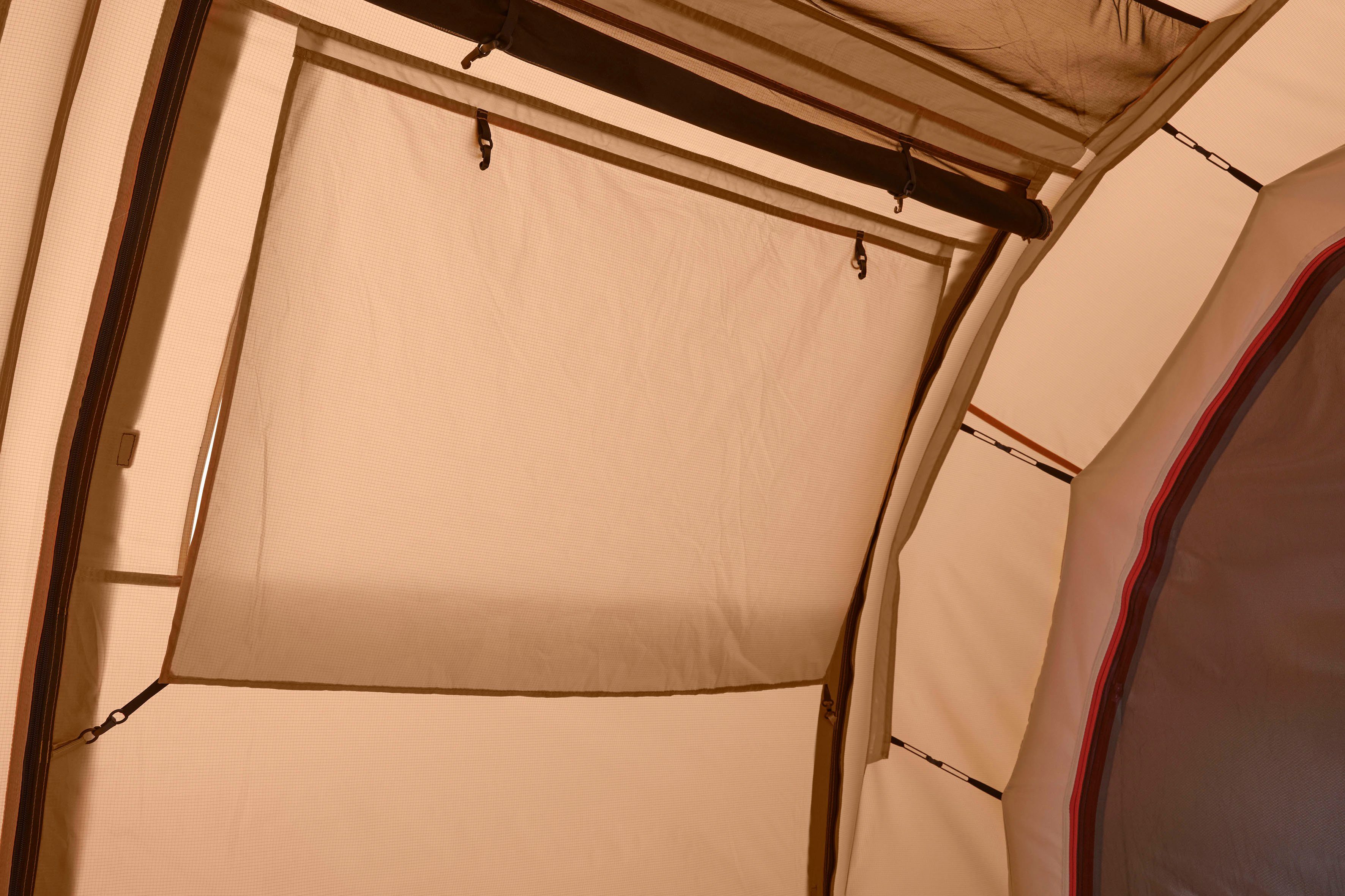 Nordisk Gruppenzelt Reisa 4 PU Tent Cashew/Brown, Personen: 4 (Packung, 1 tlg)