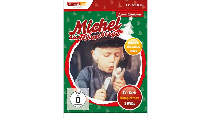 Michel  aus Lönneberga - TV-Serien-Box - Christmas Limited Edition  [3 DVDs]