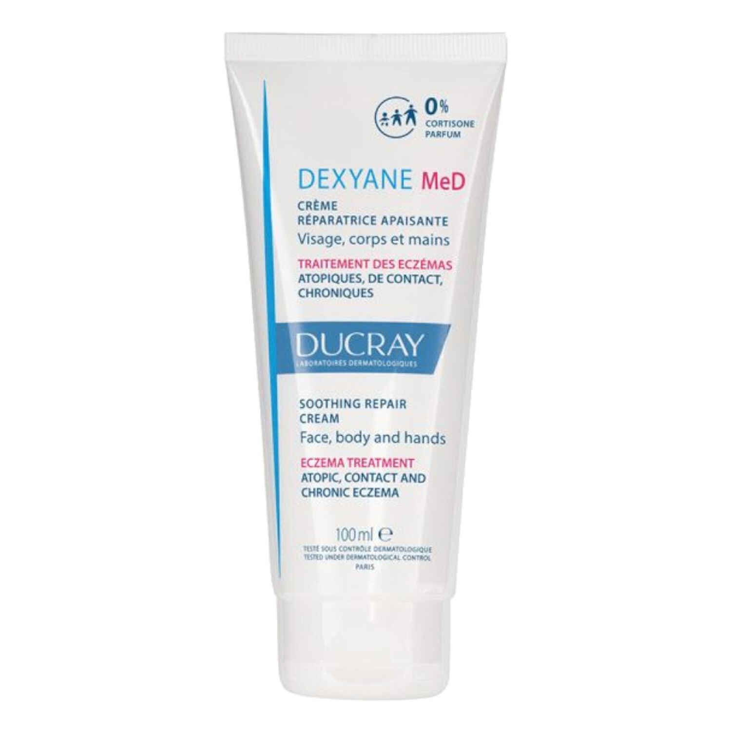 Ducray Dexyane MeD Crème Réparatrice Apaisante Traitement Eczémas 100 ml