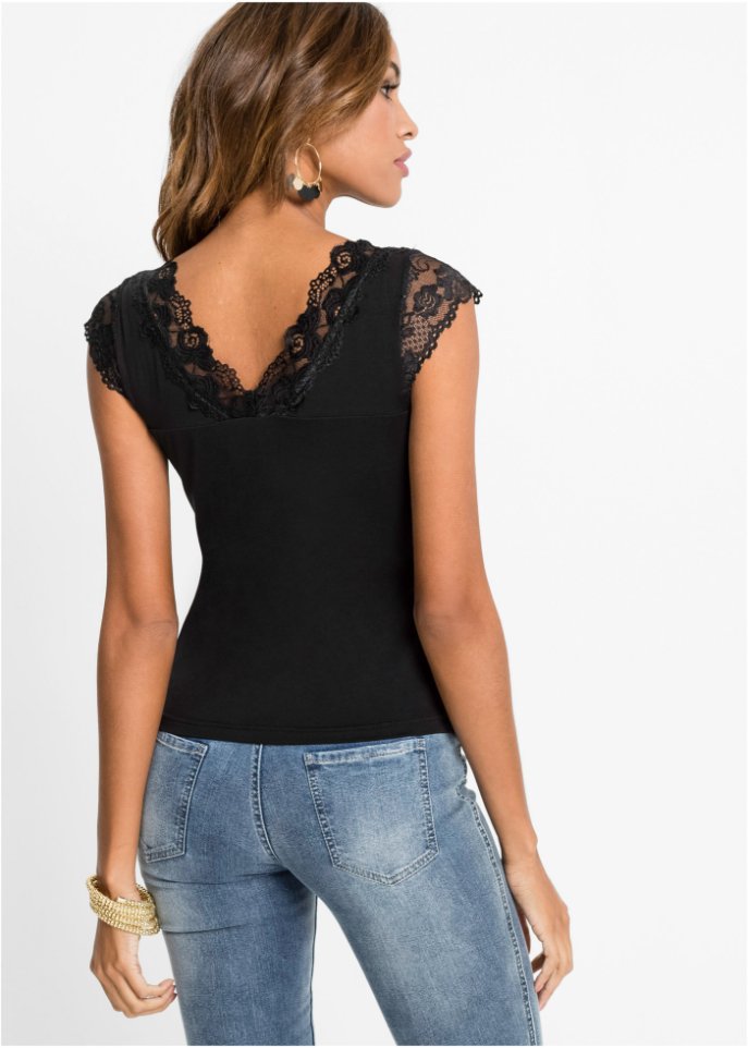 Spitzen-Shirt