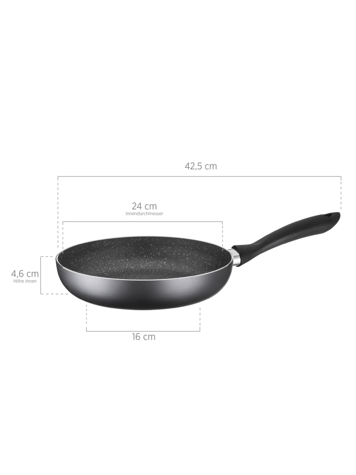 Mäser Kochtopf-Set, Aluminium Izar in Schwarz günstig kaufen onesize
