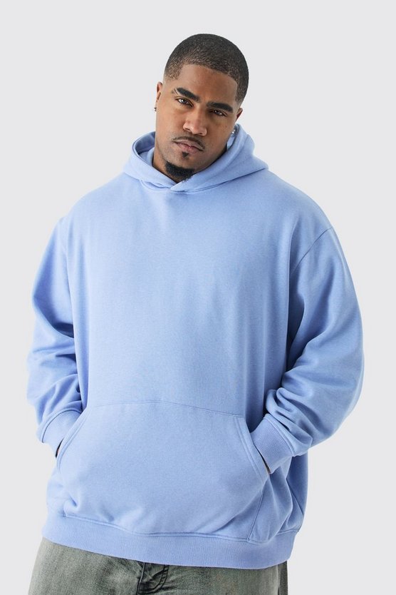 Plus Oversize Basic Hoodie