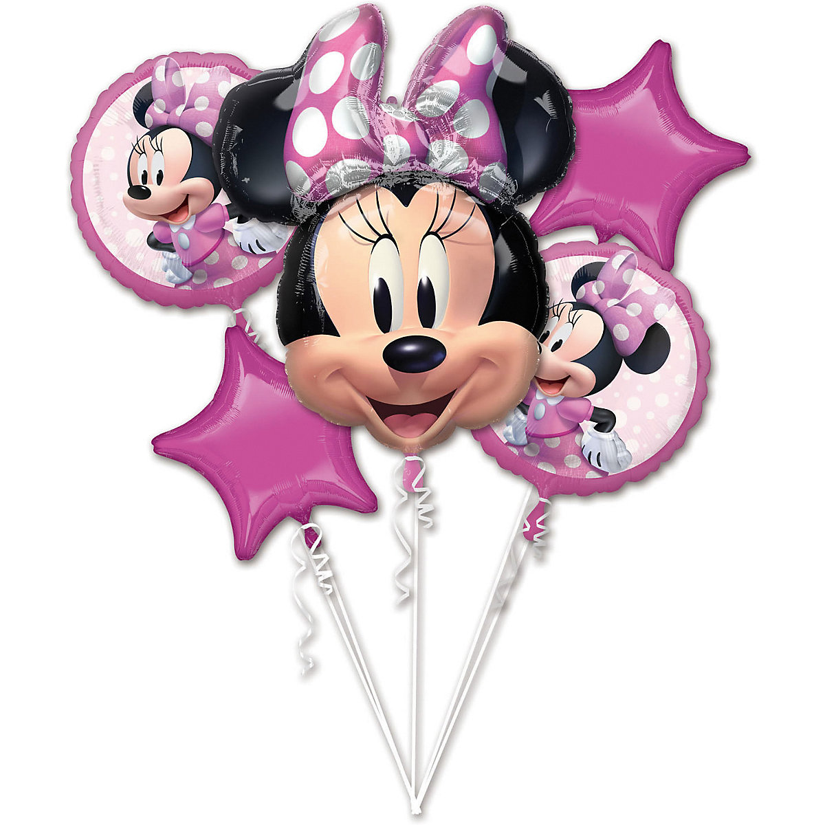 Folienballon-Bouquet Minnie Maus Forever