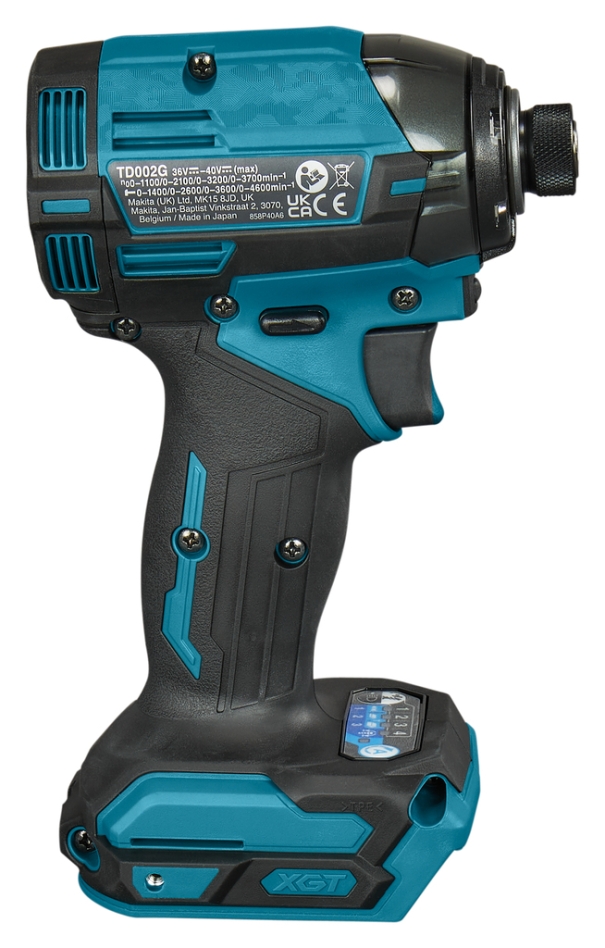 Șurubelniță cu impact Makita TD002GZ01 40V Max fără baterii și încărcător