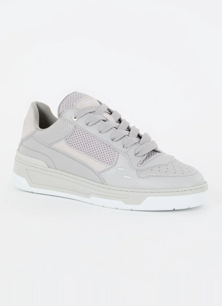 Teniși din piele Filling Pieces Cruiser Crumbs cu detalii din plasă