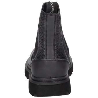 Calvin Klein Mid Chelsea Boot Lth in schwarz