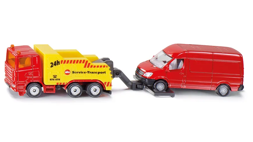 SIKU 1667 Super - Abschleppwagen mit PKW