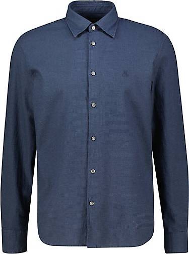 Marc O'Polo Herren Freizeithemd Langarm Regular Fit